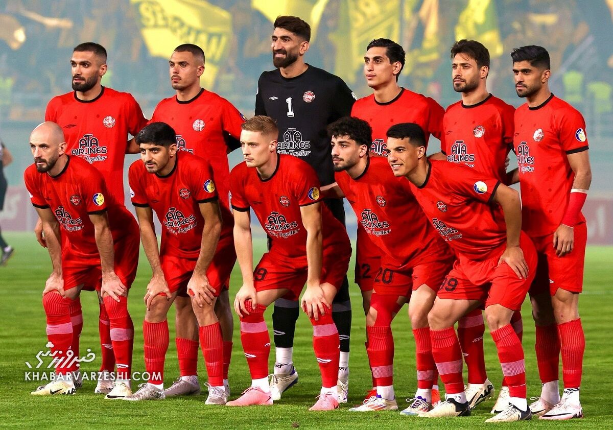عکس| پوستر صفحه فارسی AFC برای دیدار تراکتور – الوکره