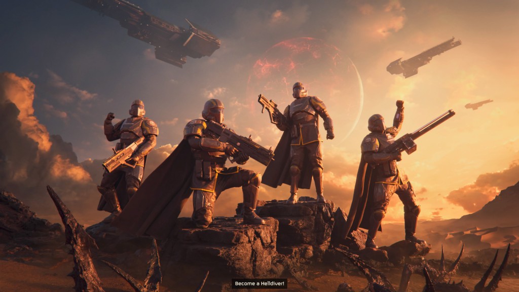 افزایش چشم‌گیر بازیکنان Helldivers 2 پس از آپدیت Omens of Tyranny