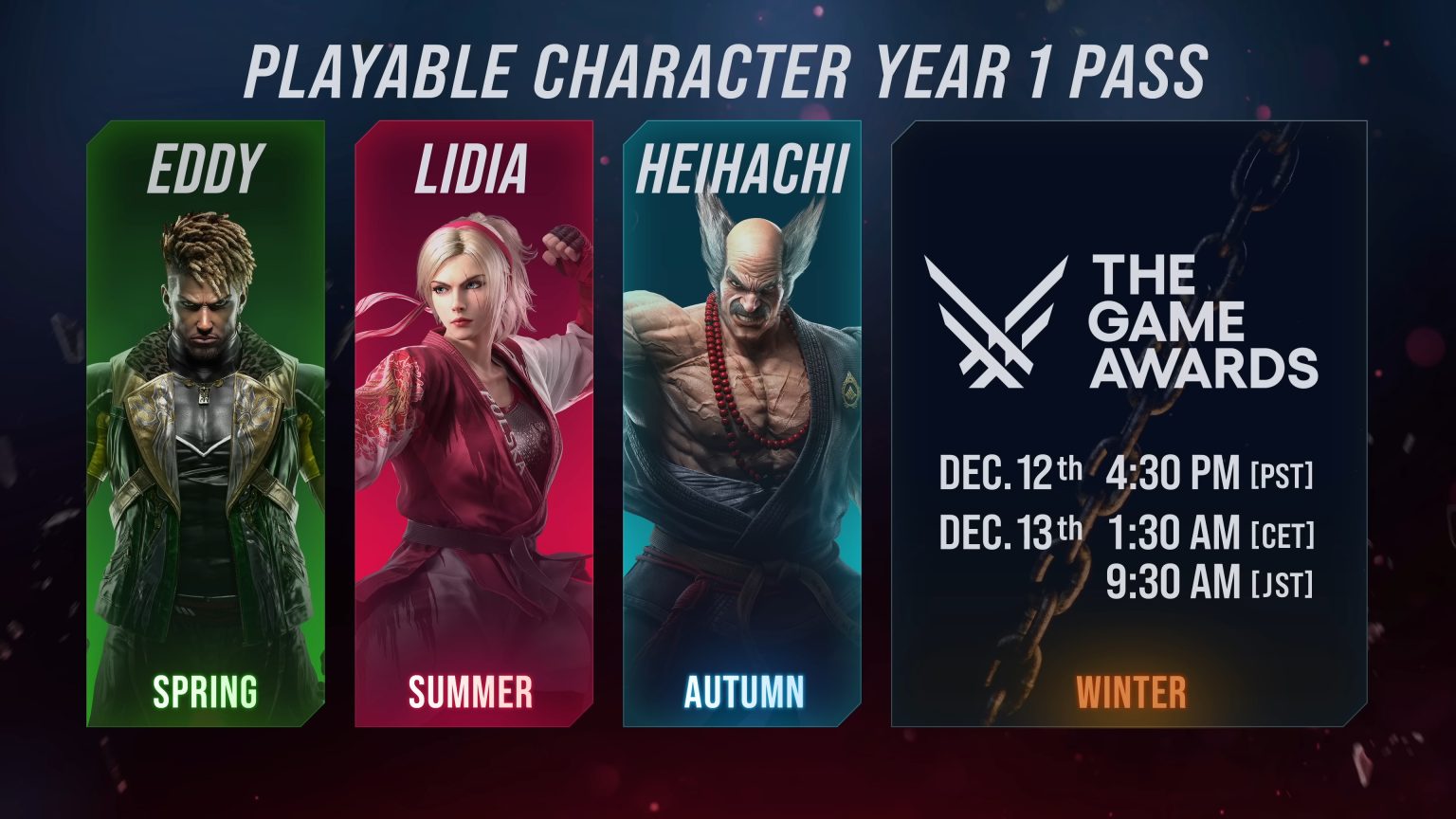 رسمی: از مبارز بعدی Tekken 8 در مراسم The Game Awards رونمایی خواهد شد
