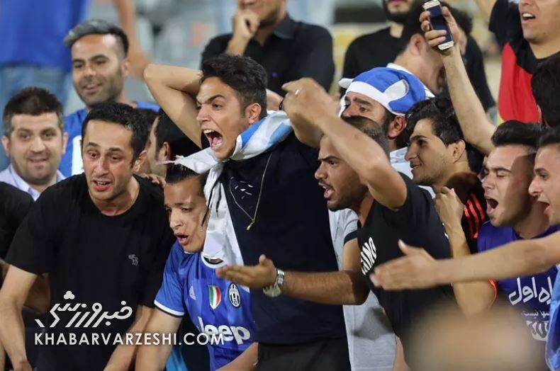قهر معنادار هواداران استقلال با استقلال +فیلم