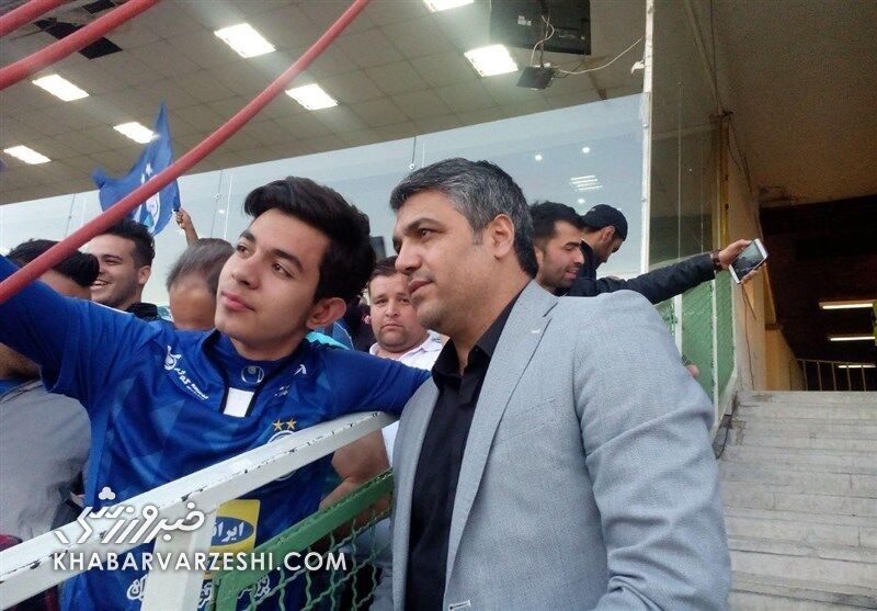 مربی اسبق استقلال به ملاقات اسطوره رفت