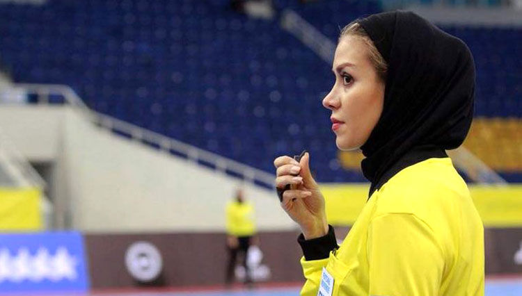 قضاوت گلاره ناظمی در جام ملت های آسیا