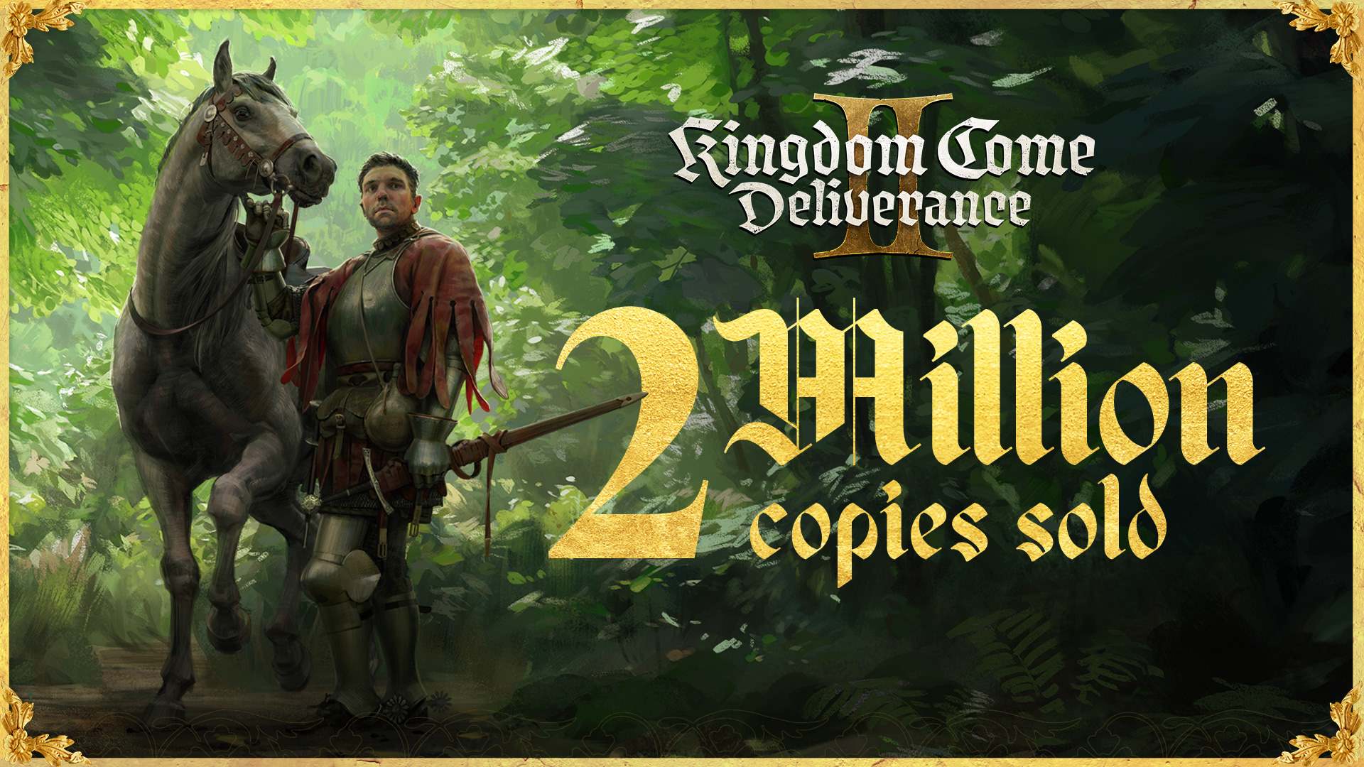 بازی Kingdom Come: Deliverance 2 به فروش ۲ میلیون نسخه‌ای رسید