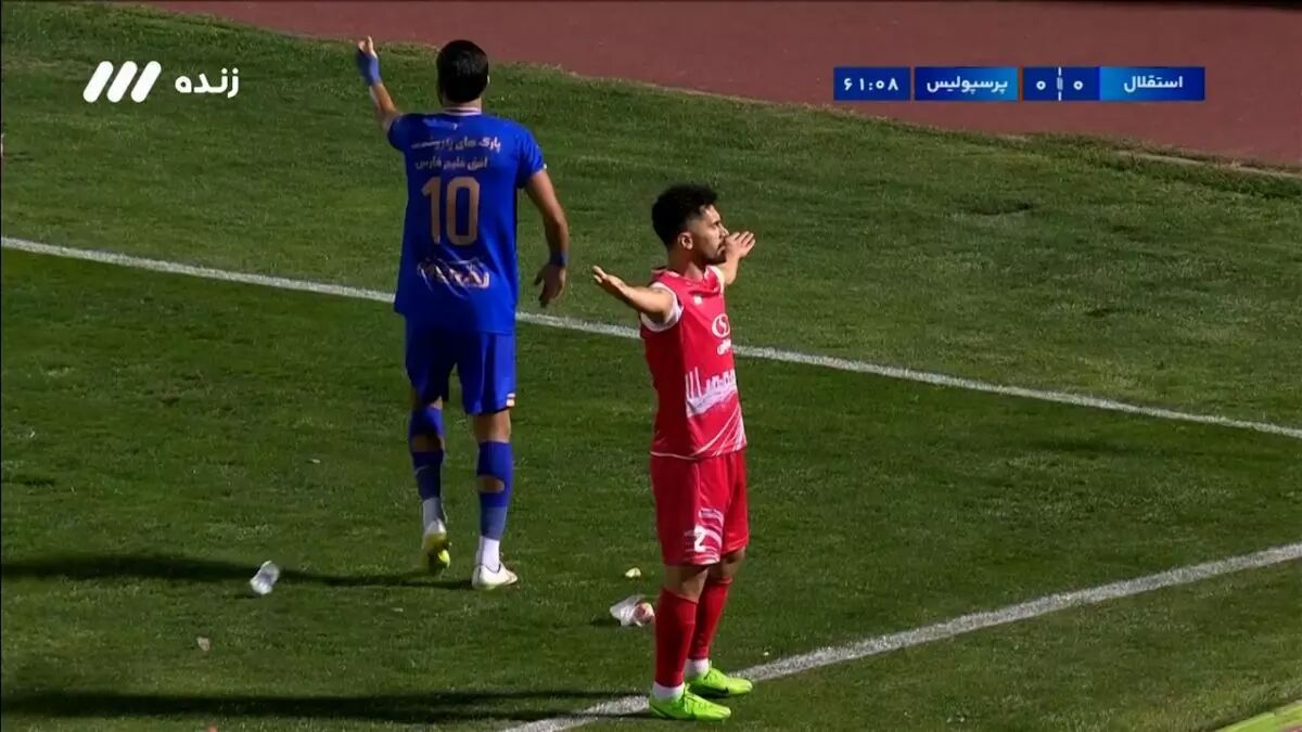 سکانس ماندگار دربی ۱۰۵؛ بازوبندی که می توانست بر بازوی رامین بسته شود
