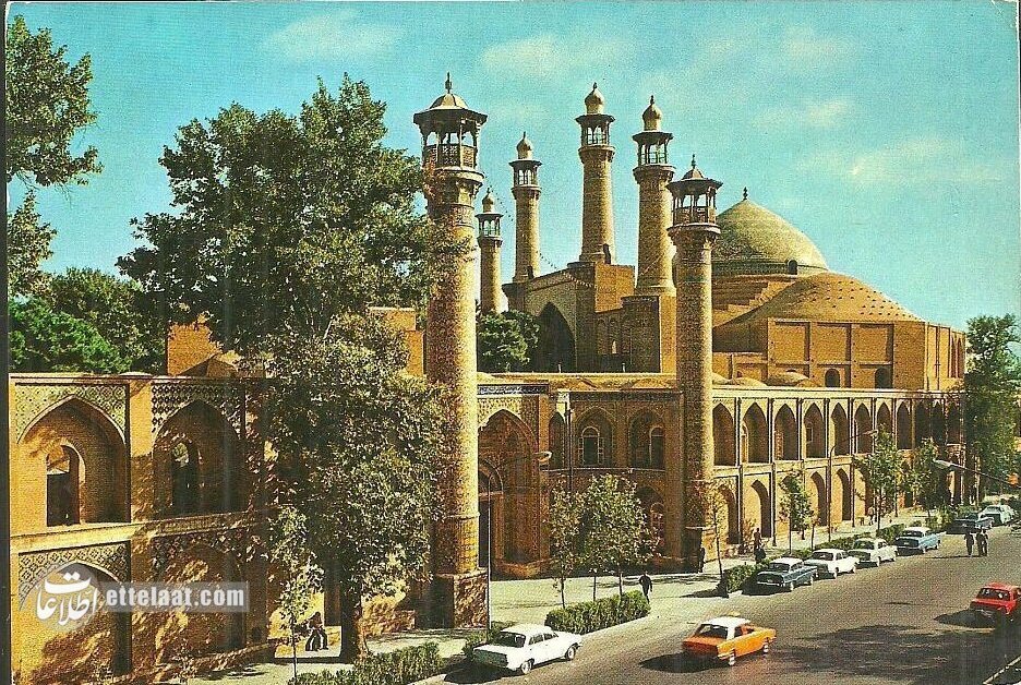 تصاویر کمتر دیده شده از میدان‌های قدیمی تهران/ کارت‌پستال فروشی ۵۰ سال پیش