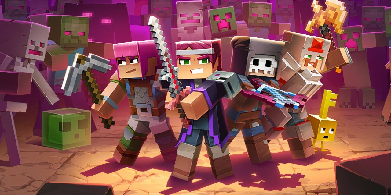 تصاویر بیشتری از دنباله احتمالی Minecraft Dungeons فاش شد