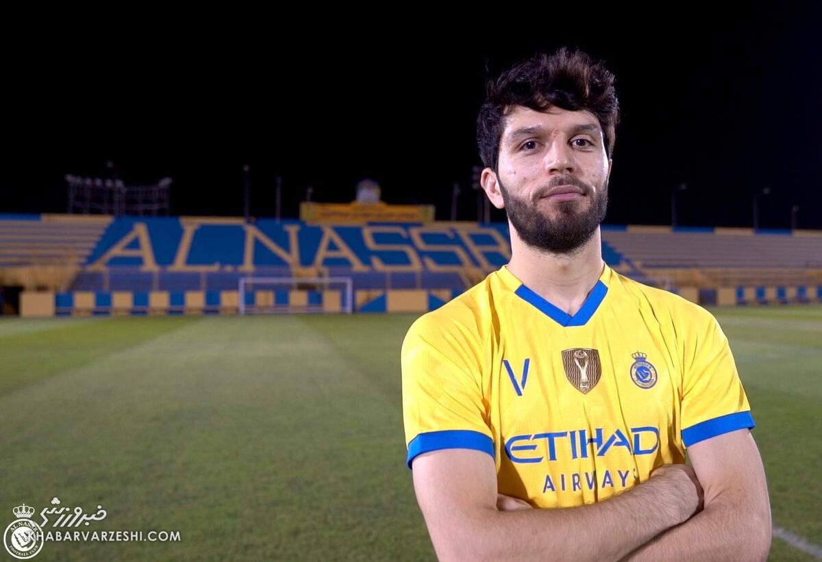 خوش و بش ستاره استقلال با ۲ ستاره‌ النصر+فیلم