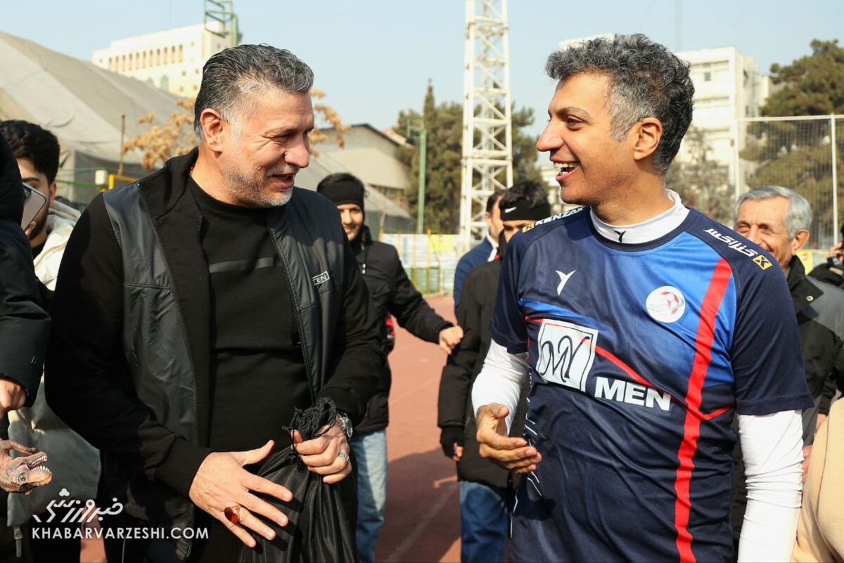 علی دایی: من می‌توانم مشکل گلزنی پرسپولیس را حل کنم!/ ادعای فردوسی‌پور اصلاً درست نیست/ پرسپولیسی ها باید پشتک بزنند تا داور  پنالتی بگیرد؟
