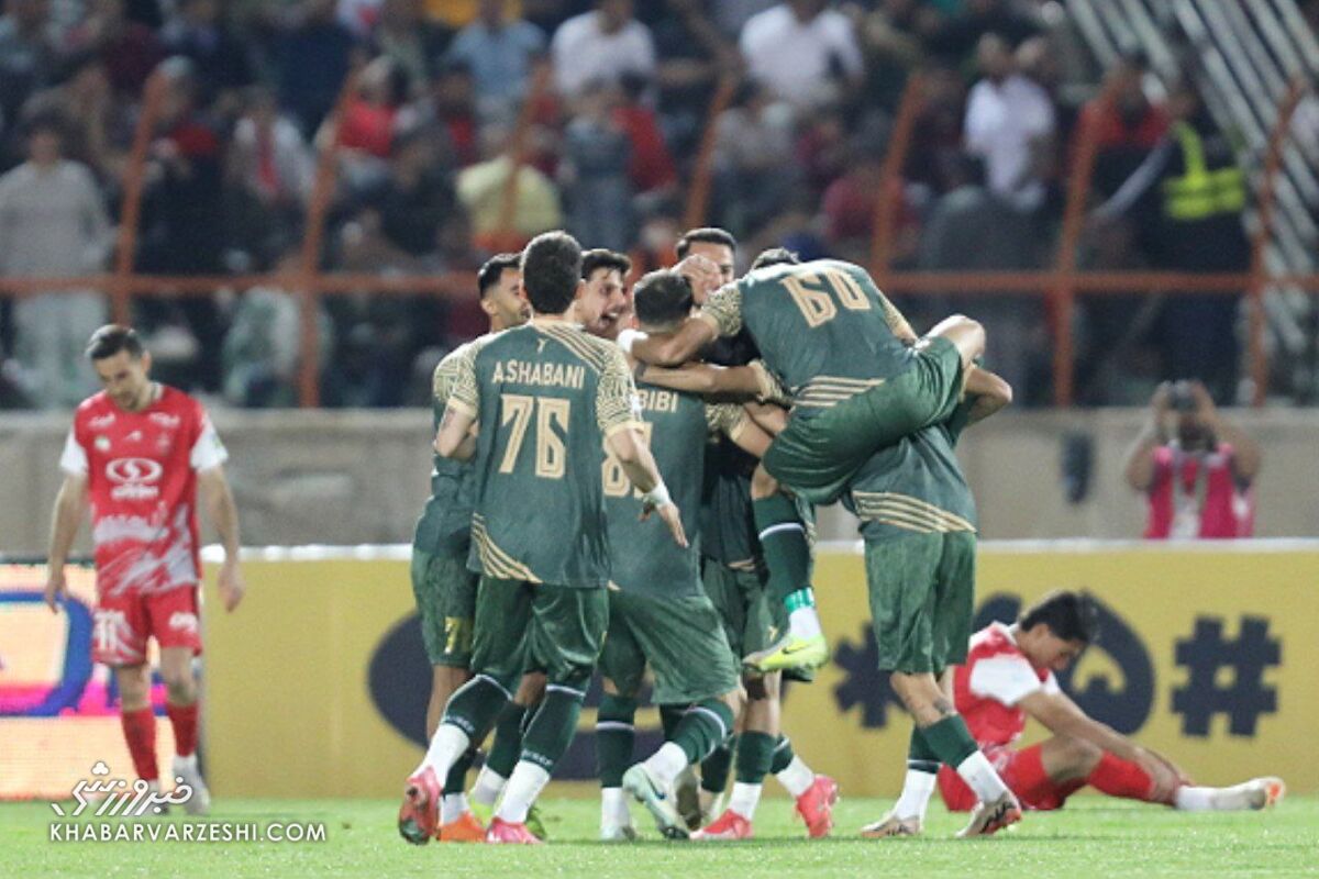 مصاف جنجالی شمس آذر ۳ – پرسپولیس ۲ از دریچه دوربین خبرورزشی | گزارش تصویری