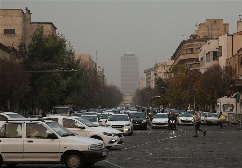آلودگی هوا در ۷ نقطه شهر تهران