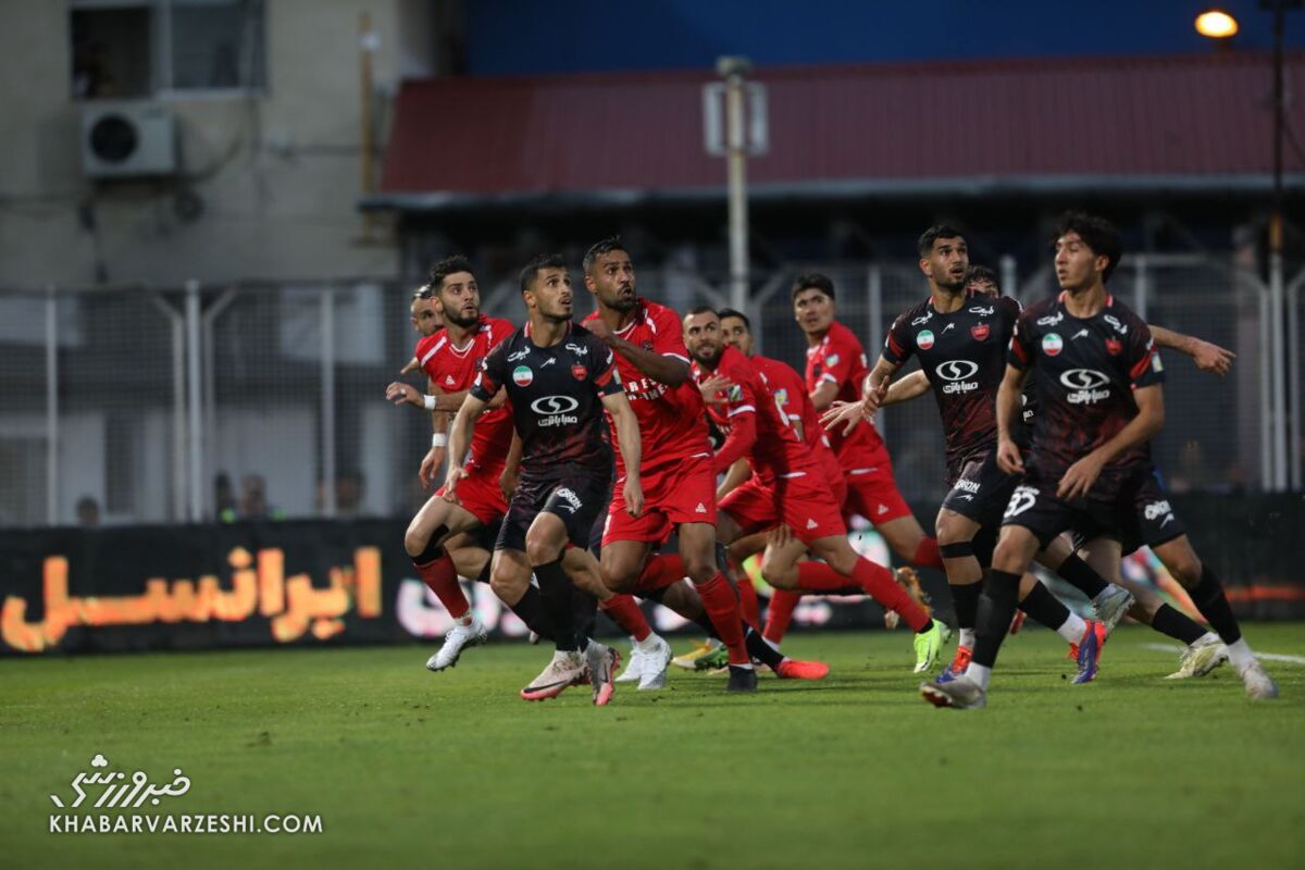 لحظه دلخراش برخورد دو پرسپولیسی به یکدیگر +فیلم