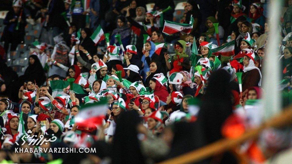 مجوز حضور در ورزشگاه برای زنان مشهدی صادر شد! / ادعای یک خبرگزاری پیرامون بازی ایران – کره شمالی