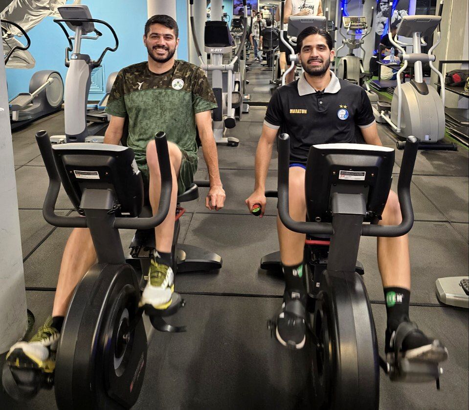 ملاقات ستاره مذهبی پرسپولیس و بازیکن جنجالی استقلال!