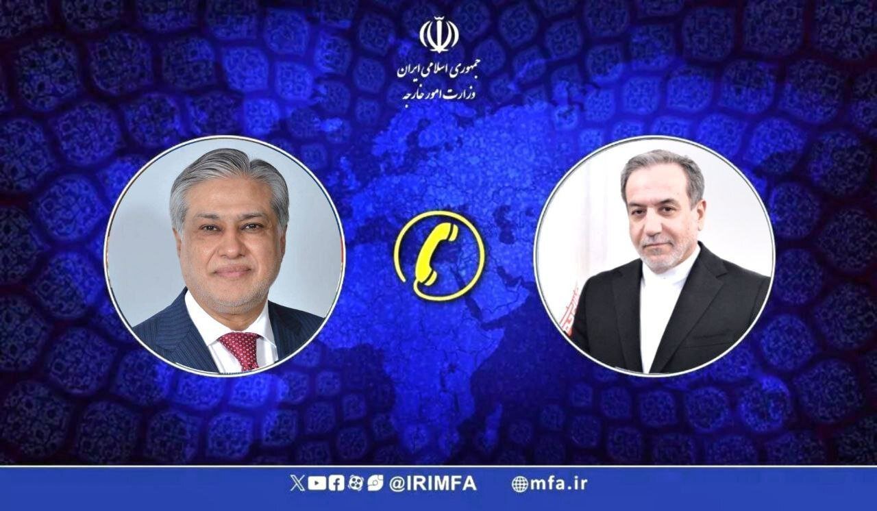 گفتگوی تلفنی وزرای خارجه جمهوری اسلامی ایران و پاکستان