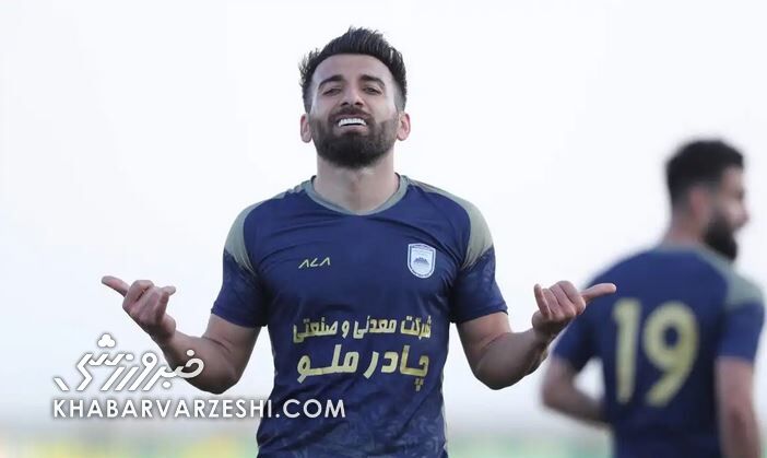 گل زیبای چادر ملو به تراکتور؛ زننده گل هادی حبیبی نژاد +فیلم