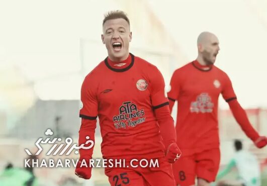 گل اول تراکتور به شمس آذر توسط دروژدک +فیلم
